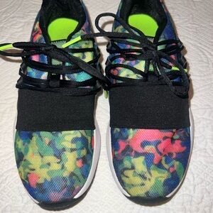 Under Armour Vibrant Kids Sneakers - Black, Green, Pink, Blue